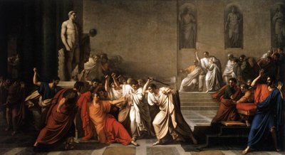 シーザーの死 作： Vincenzo Camuccini
